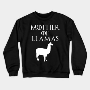 Mother Of   LLama - mother day gift Crewneck Sweatshirt